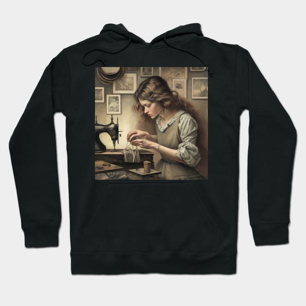 The Seamstress Hoodie by JimDeFazioPhotography